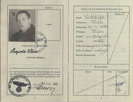 Pasaporte Leopold "Israel" Weiss