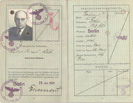 Pasaporte Walter "Israel" Weiss