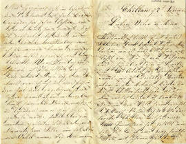 Carta escrita en Chillán por Goldenberg