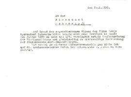 Mensaje a la agencia tributaria de Schwerin