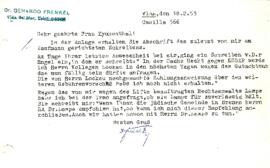 Sehr geehrte Frau Kychenthal!