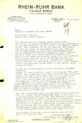 Frau Annemarie Kychenthal geb. Hecht