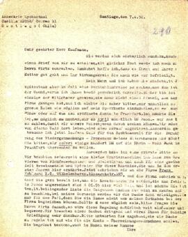 Sehr geehrter Herr Kaufmann