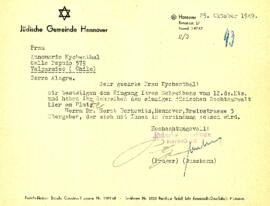 Frau Annemarie Kychenthal
