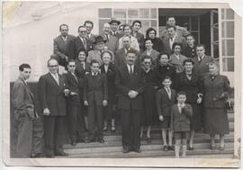 Foto grupal en escala