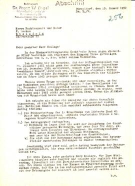 Herrn Rechtsanwalt und Notar P. Lockau