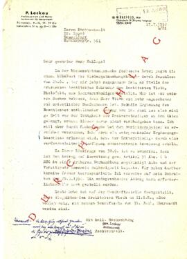 Herrn Rechtsanwalt Dr. Engel