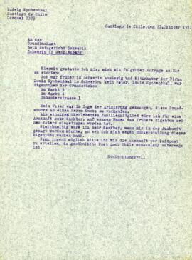 An das Grundbuchamt beim Amtsgericht Schwerin
