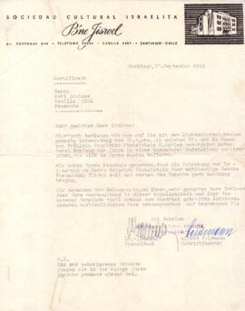 Correspondencia B'ne Jisroel