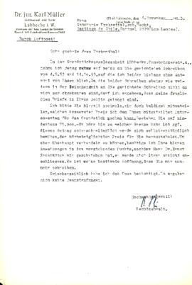 Sehr geehrte Frau Kychenthal!