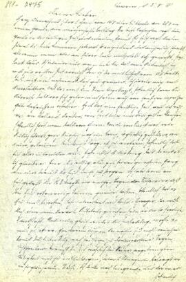 Correspondencia Louis Kychenthal