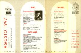 Folleto de actividades