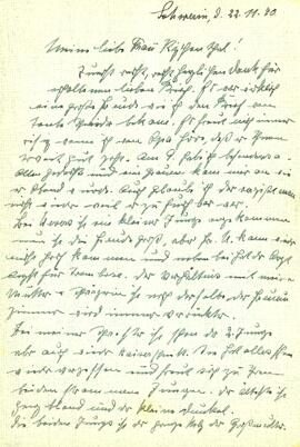 Correspondencia desde Schwerin