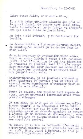 Chère tante Hilde, cher oncle Otto