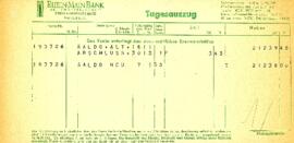 Tagesauszug