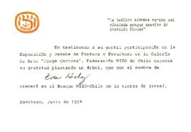 Tarjeta de agradecimiento
