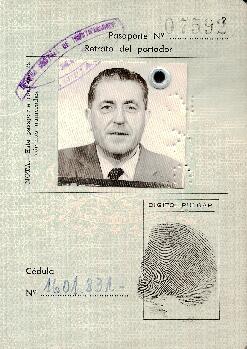 Página de pasaporte