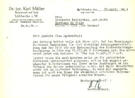 Sehr geehrte Frau Kychenthal!