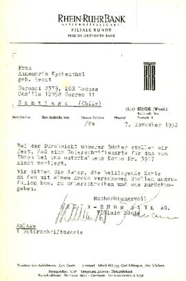 Frau Annemarie Kychenthal