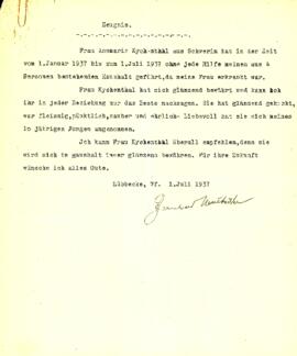Zeugnis