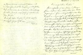 Correspondencia Louis Kychenthal