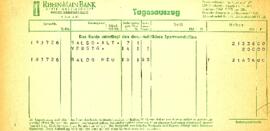 Tagesauszug