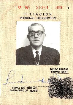 Página de pasaporte