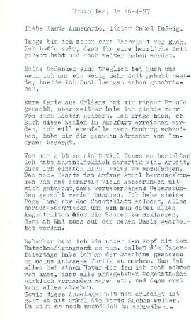 Liebe Tante Annemarie, lieber Onkel Ludwig