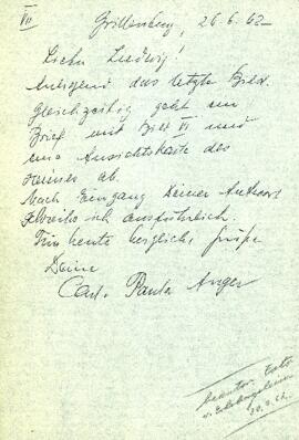 Lieber Ludwig!