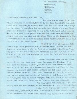 Liebe Tante Annemarie und Onkel Lu