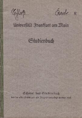 Studienbuch Universitat Frankfurt am Main