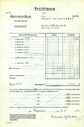Bestätigung