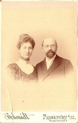 Retrato matrimonio Berta y Isidor