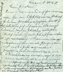 Correspondencia Louis Kychenthal