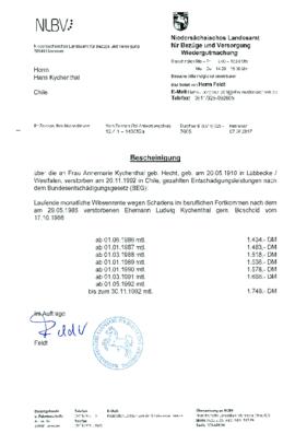 Herrn Hans Kychenthal