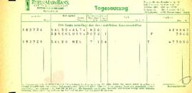 Tagesauszug