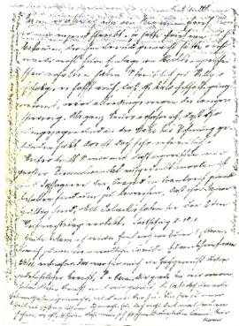 Carta manuscrita