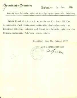 Jakob Plaut Schloss