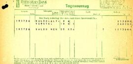Tagesauszug