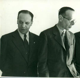 Retrato de los hermanos Dr. Isaac y Dr. José Horowitz