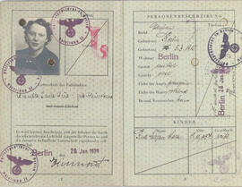 Pasaporte Ursula Ruth “Sara” Weil
