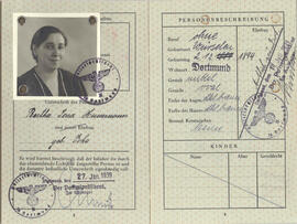 Pasaporte Bertha “Sara” Heinemann