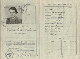 Pasaporte Ameliese Ilsa “Sara” Rheinheimer