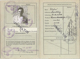Pasaporte “Sara” Gretchen Kleinmann