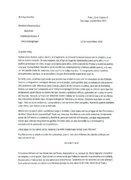 Lieber Willy! Wir haben dis öfteren von Dir gehört un Du kannst Dir denken