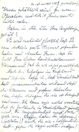 Carta manuscrita