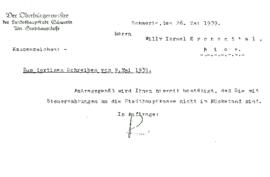 Documentos relativos a la inmigración Willy a Chile.