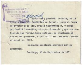Invitaciones