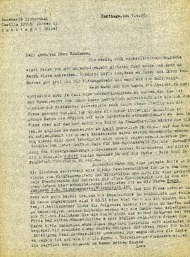 Sehr geehrter Herr Kaufmann