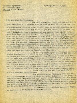 Sehr geehrter Herr Kaufmann